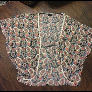 SOLD floral kimono