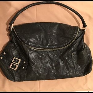Black Leather Handbag