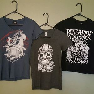 Punk Pinup Rockabilly Rock Steady  portland skull