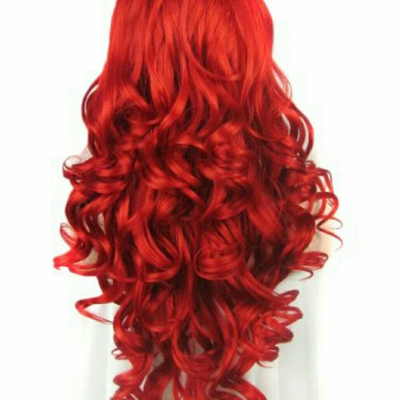 Red Beauty Human Hair Lacefront Wig 24-28 inches!! main image 4