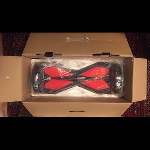 Hover board wireless speakers and lights