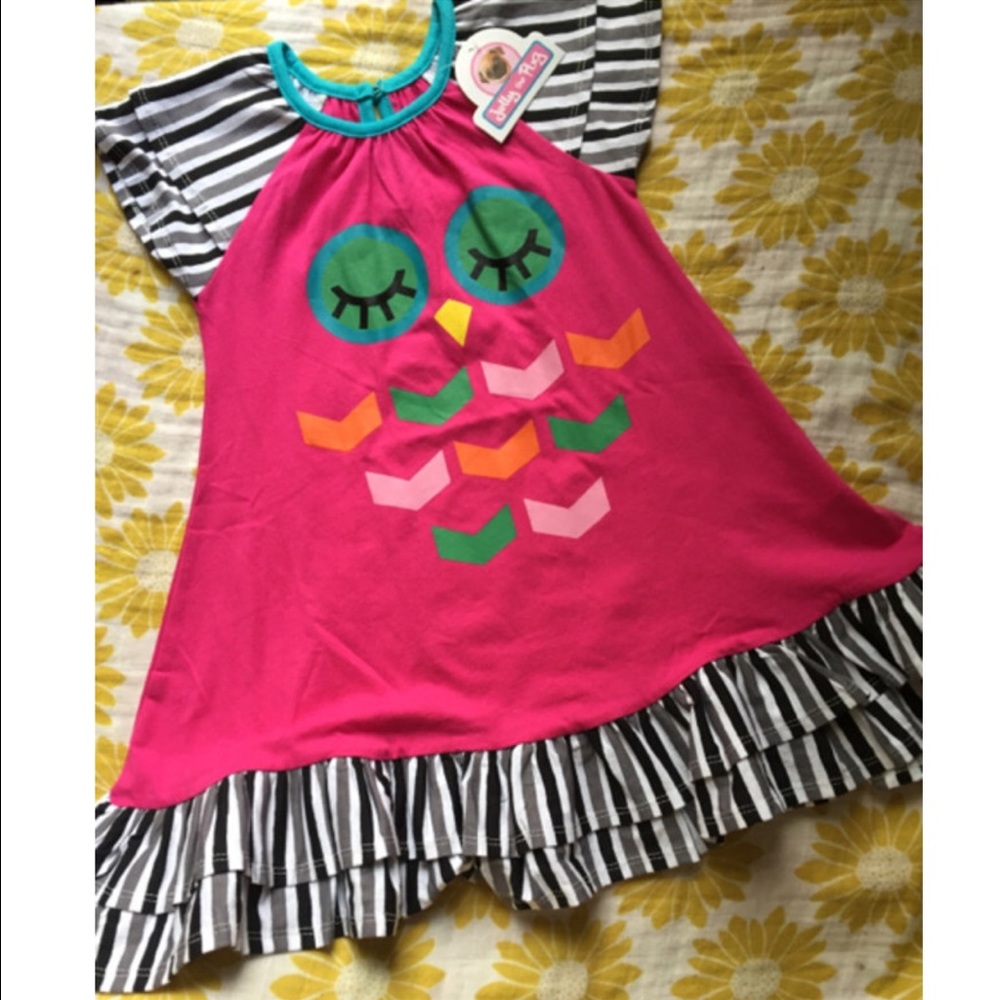 Jelly the pug owl dress
