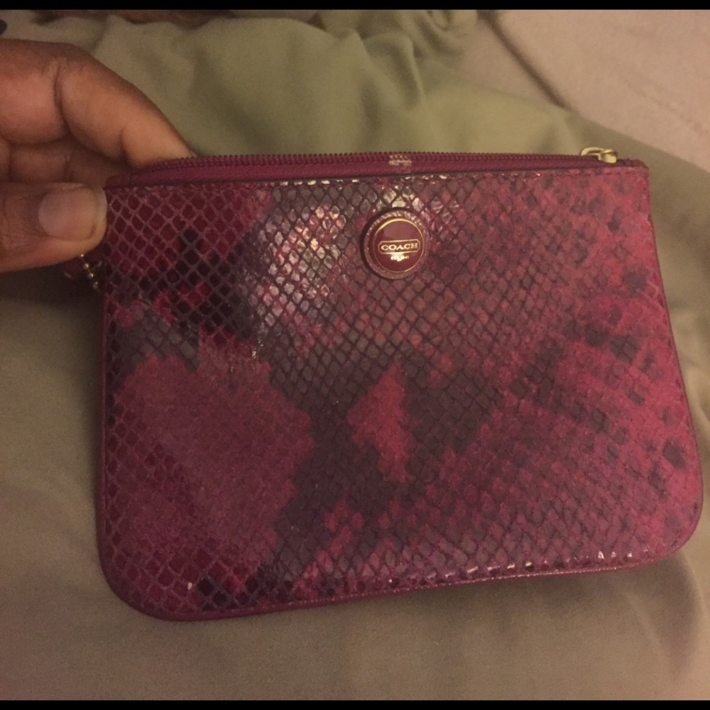Coach wristlet