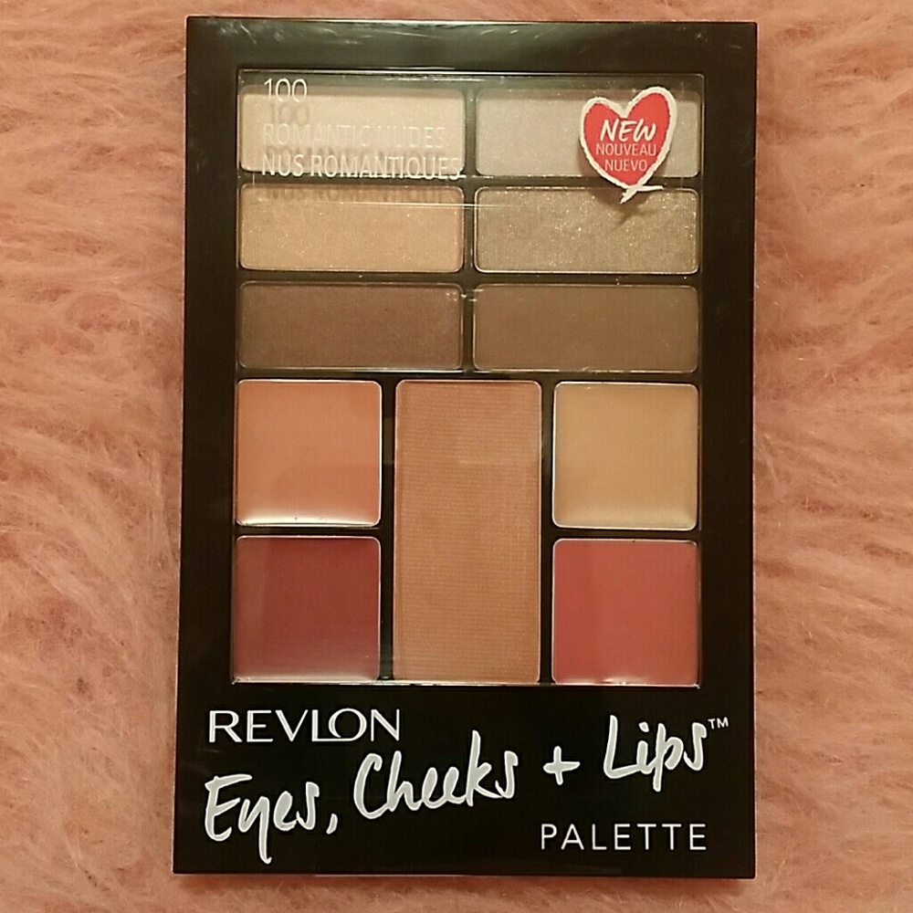 Revlon eyes, cheeks + lips palette #100
