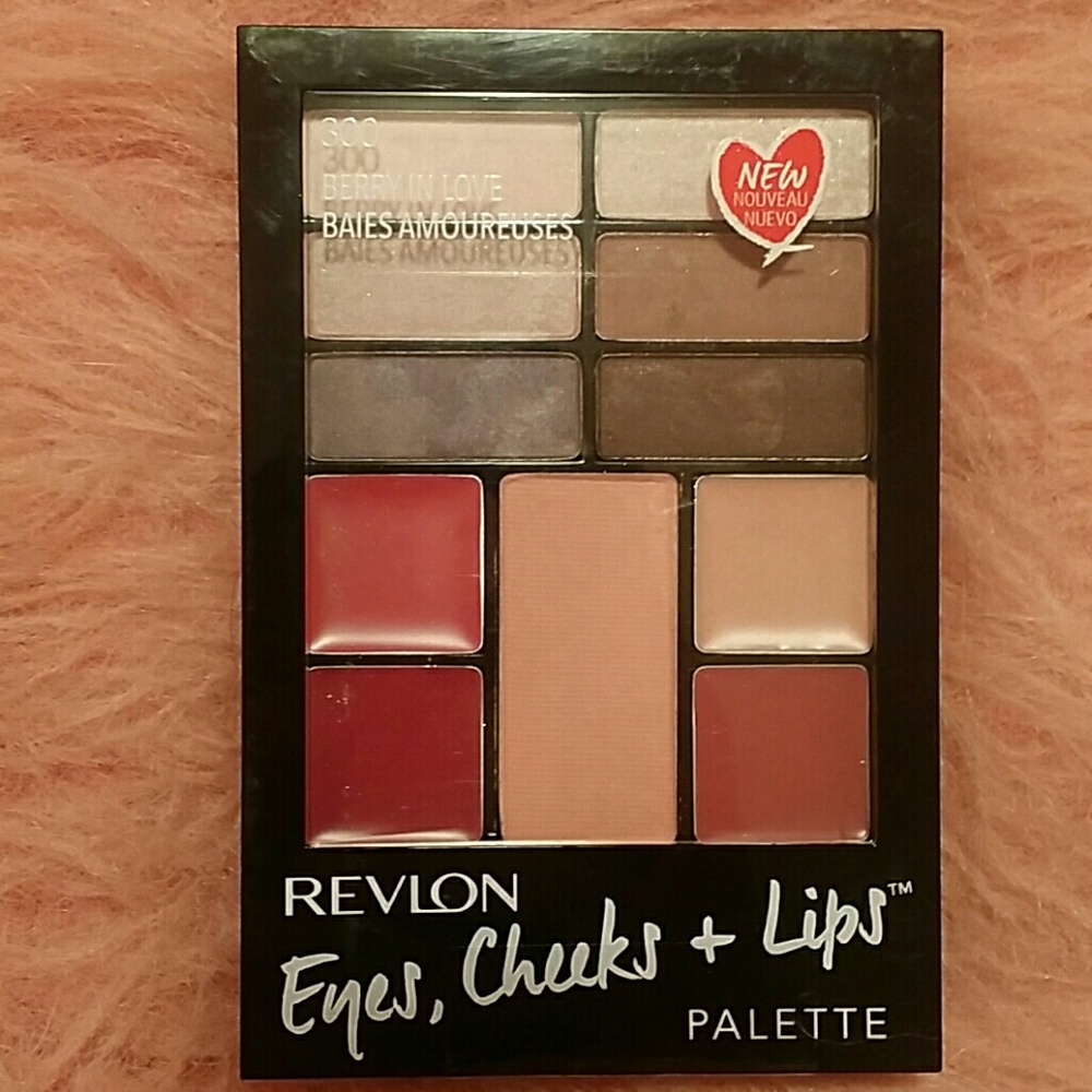 Revlon eye, cheeks + lips palette #300