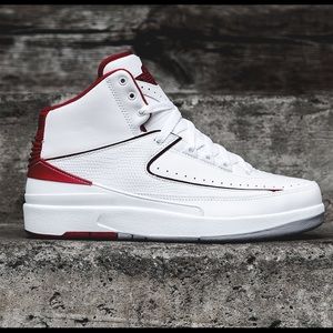 Air Jordan 2 - White/Red