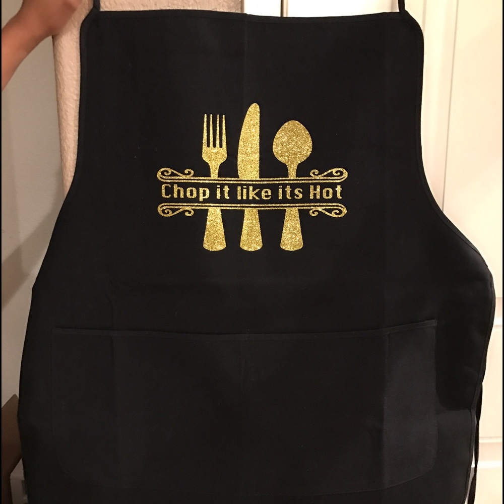 Chop it like it's hot kitchen apron
