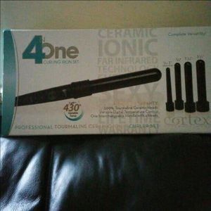 Professional tourmaline ceramic curler set.