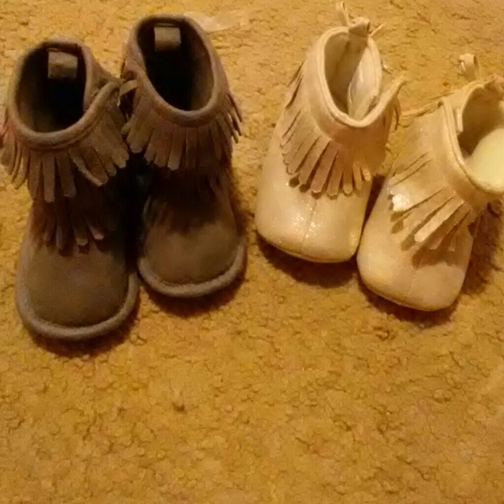 Gary/ Gold glitter boots