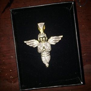 Golden Angel Pendant
