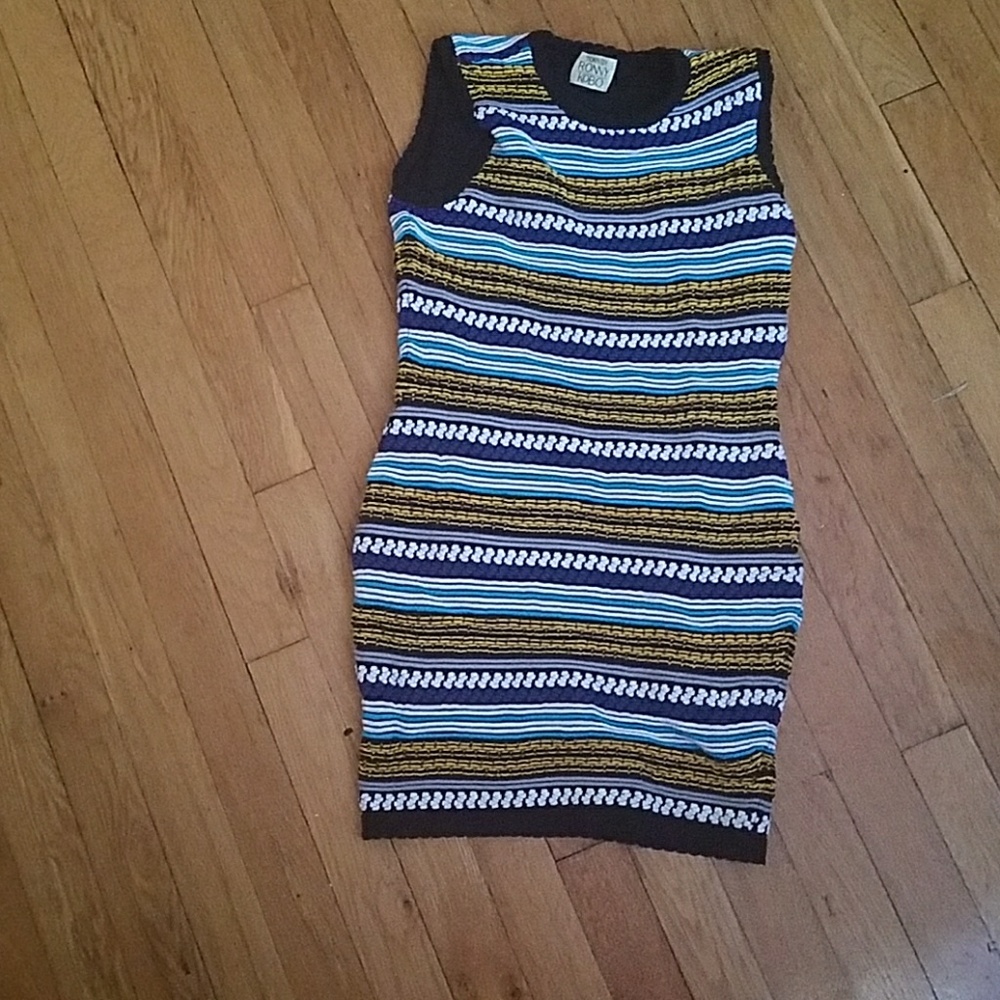 Striped Knit dress
