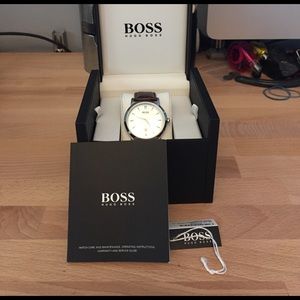 Hugo boss wrist watch with date