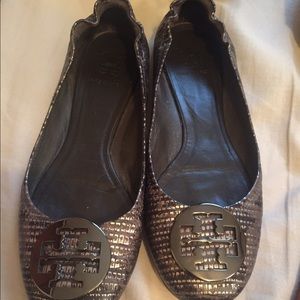 Tory burch reva flats