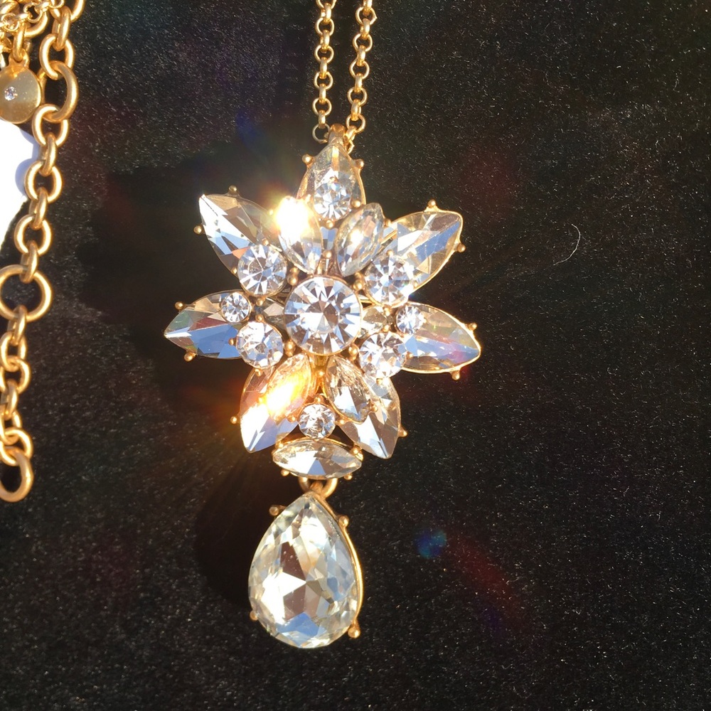 Sale JCREW CRYSTAL PENDANT 1 left - Picture 7 of 8