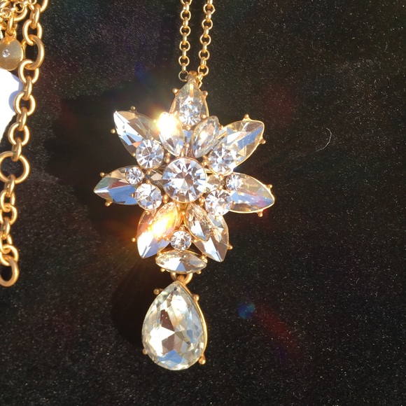 Sale JCREW CRYSTAL PENDANT 1 left - Picture 7 of 8