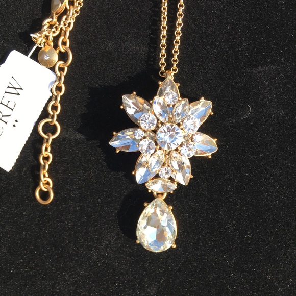 Sale JCREW CRYSTAL PENDANT 1 left - Picture 4 of 8