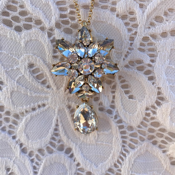 Sale JCREW CRYSTAL PENDANT 1 left - Picture 5 of 8