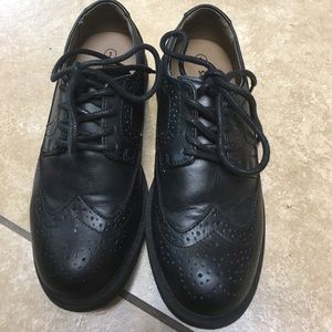 Boy's dress shoe SmartFit size 1 black