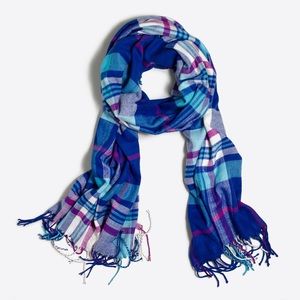 J. Crew Factory Plaid Scarf