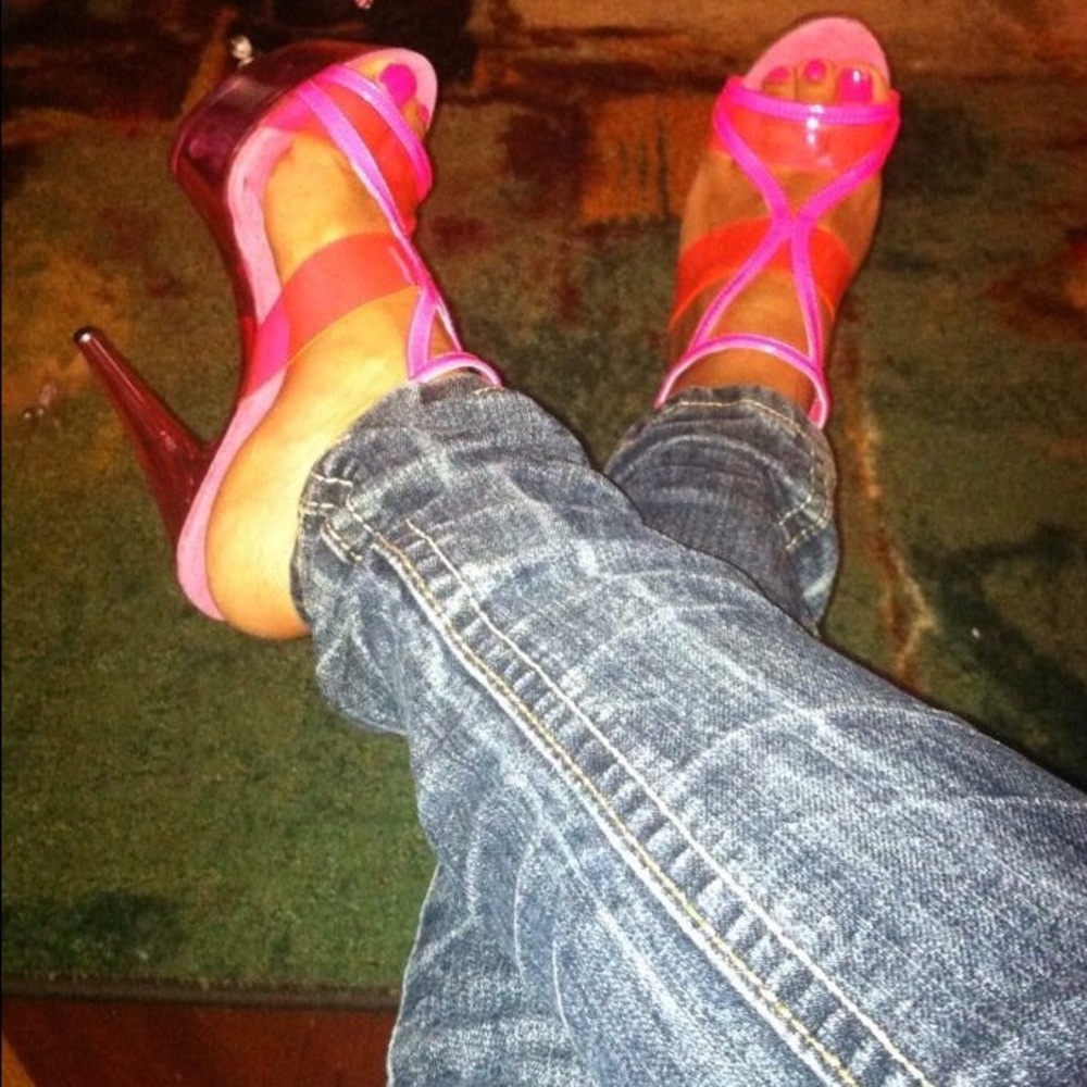 6" Women's UV Stiletto Sandal