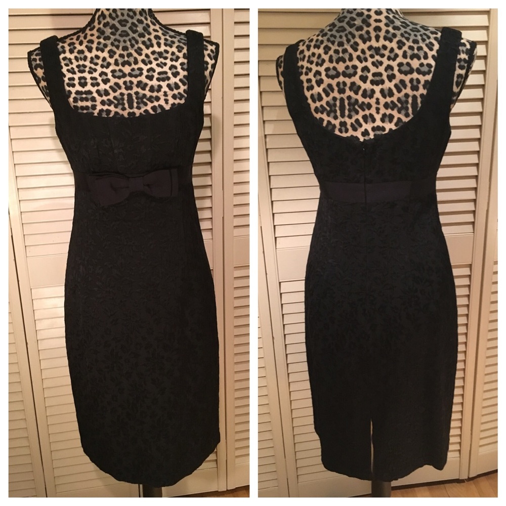 NANETTE LEPORE Embossed Sheath Dress