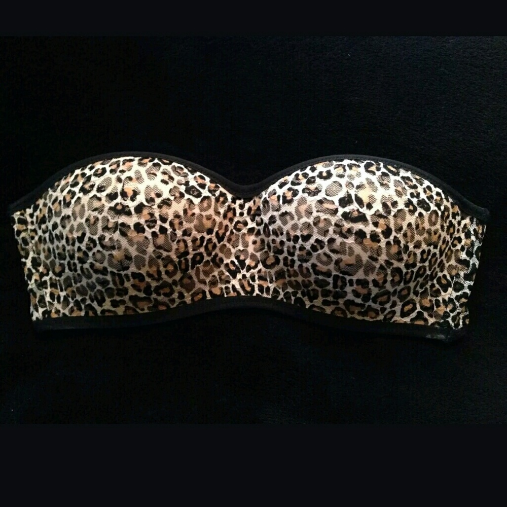 PINK Molded Padded Bandeau Strapless Bra