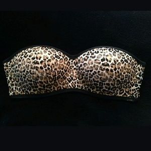 PINK Molded Padded Bandeau Strapless Bra