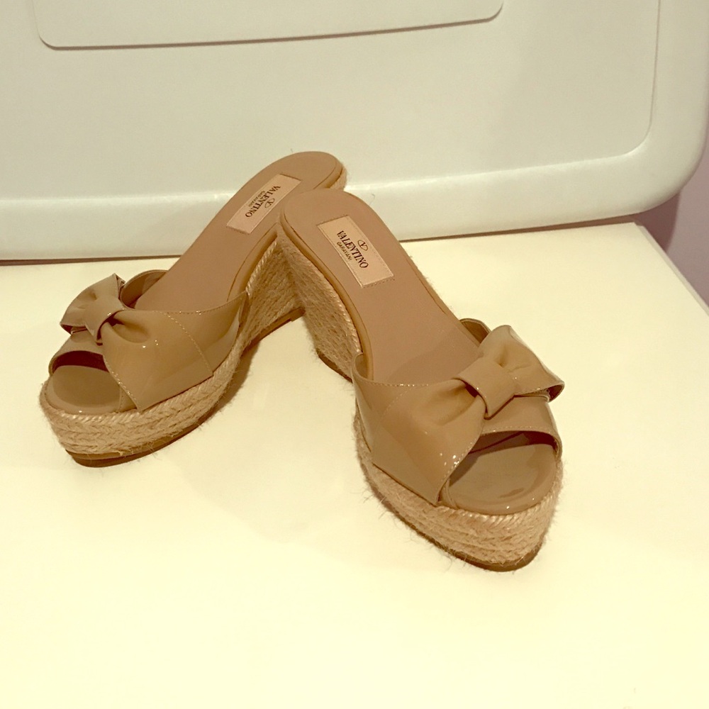 Valentino Wedge Sandals