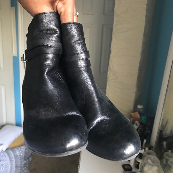 Chinese Laundry Wedge Booties -- Only worn once! - Picture 4 of 4