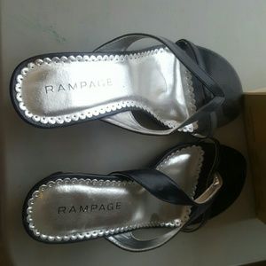 Strappy sandal heels