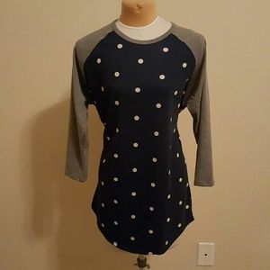 NWOT Large LuLaRoe Randy - Polka Dots