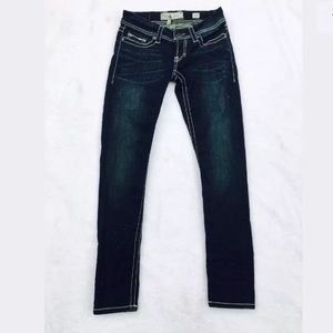 BKE Stella Jeans Ankle Skinny, Size 26S Dark EUC