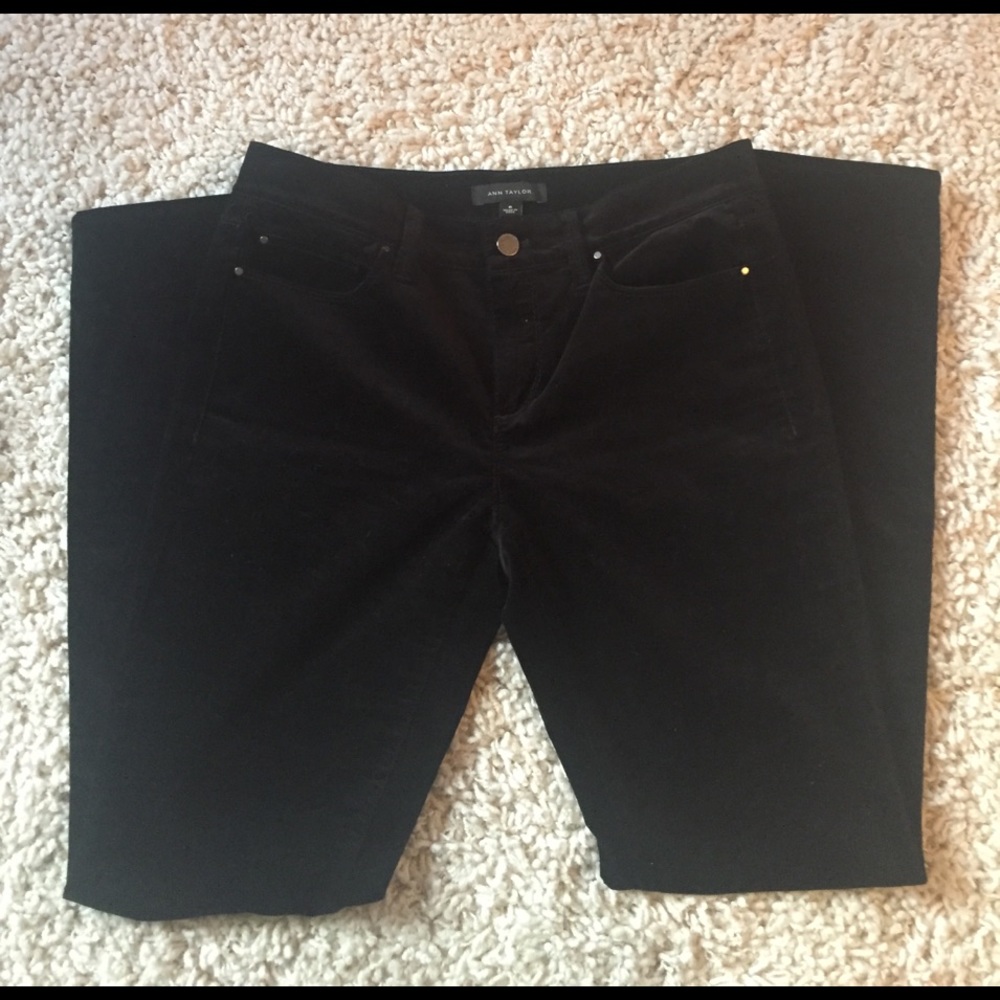 New Ann Taylor Velvet Skinnies