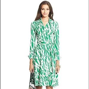DVF Twig Wrap dress size 0-2