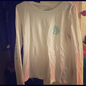 White vineyard vines long sleeve