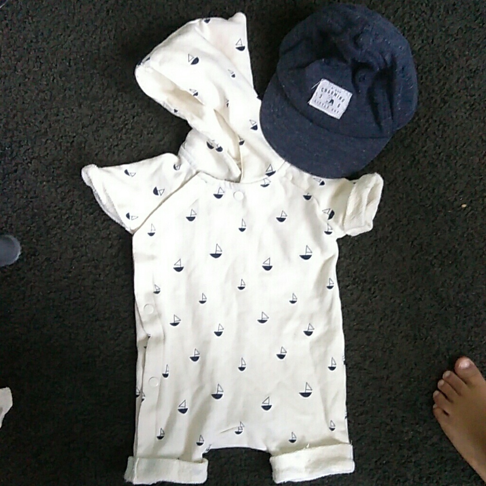 Short Romper & Cap
