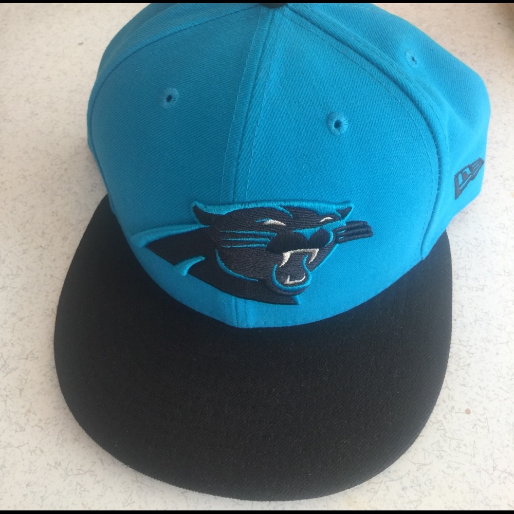 Blue Carolina Panthers Fitted Hat