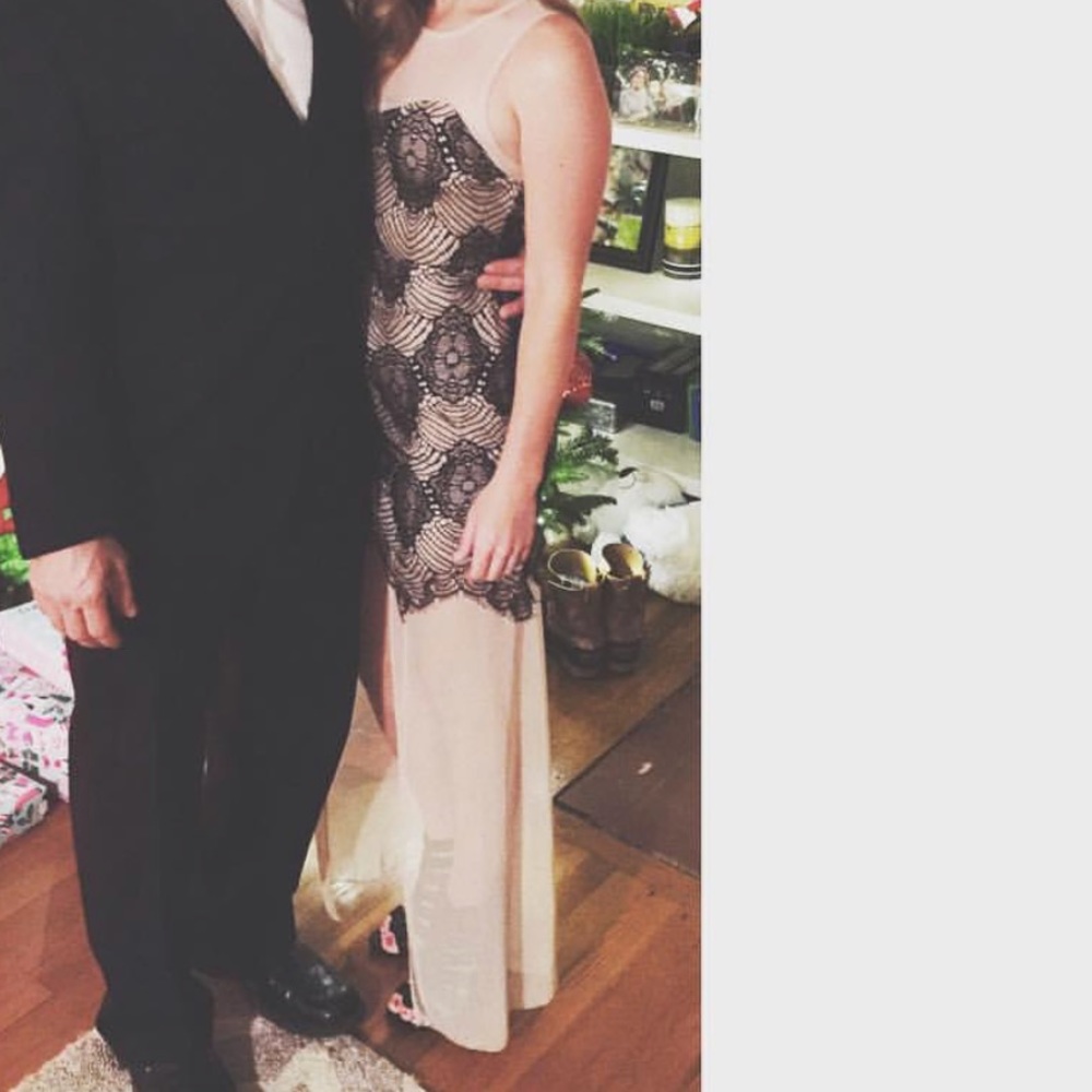 Black Lace Maxi