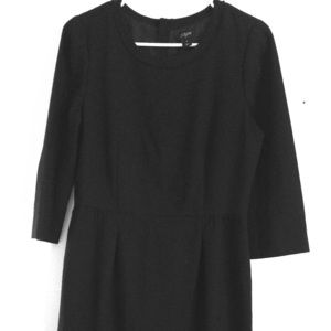 Jcrew Wool-crepe Dress