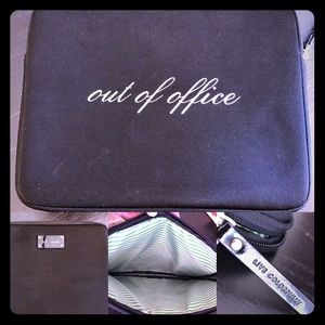 Kate Spade "Out of Office" iPad sleeve