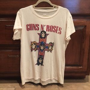 Guns n' Roses Distressed T-Shirt OS