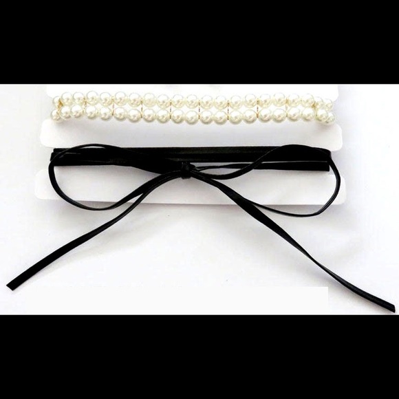 Pearl Wrap Choker - Picture 1 of 1