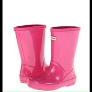 Girls Hunter First Gloss Boots