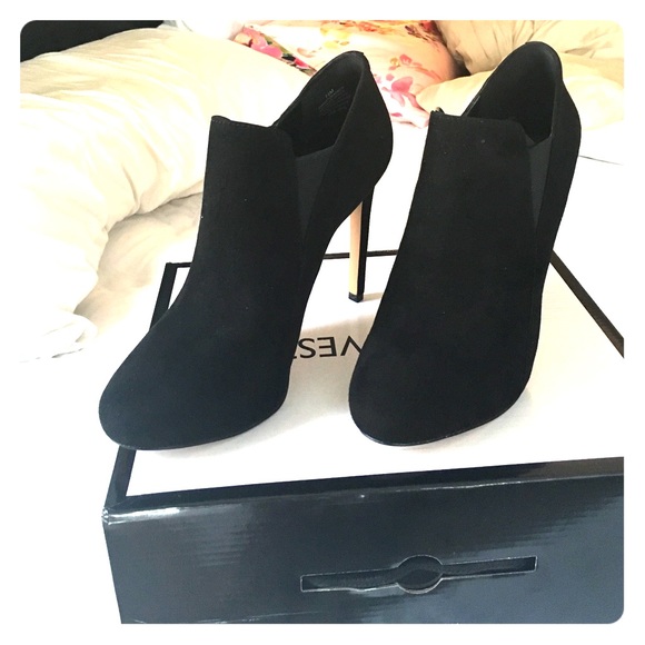 Nine West Booties - worn inside my house ONCE!! - Picture 1 of 3
