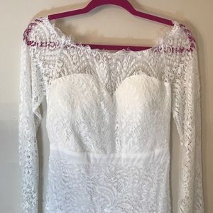 White Lace Dress