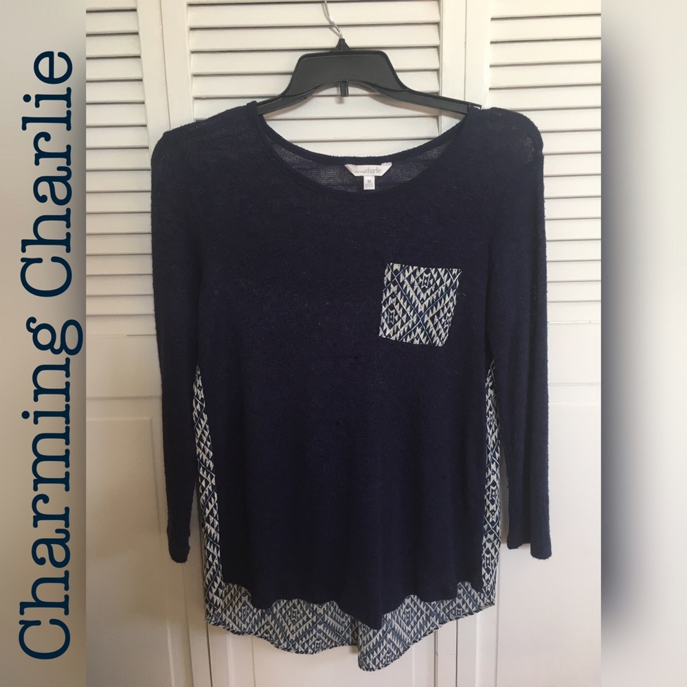 Lightweight tunic sweater