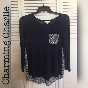 Lightweight tunic sweater