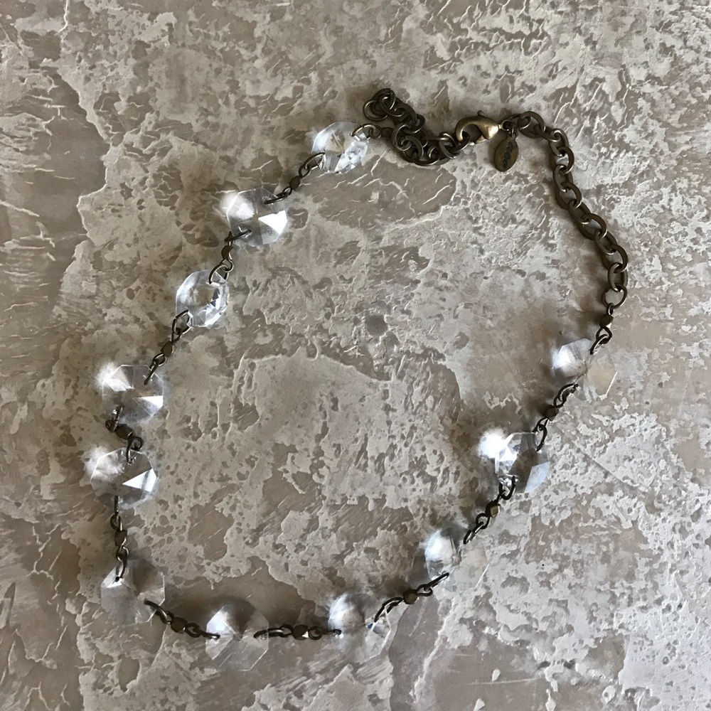 American Eagle Outfitters crystal necklace