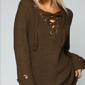Olive sweater
