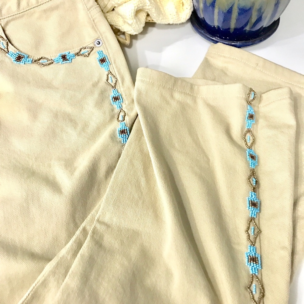 Ralph Lauren beaded pants size 8